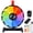 12", variant on WinSpin 10" Double Sided Prize Wheel 10 Slots Dry Erase Spinning Wheel for Pub Party Home Game Carnival Holiday Activities