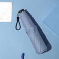 thumbnail image 1 of Portable Manual Travel Umbrella with Water-Resistant Vinyl Coating and UPF50+ Sun Protection - Lightweight Design, Windproof Fiber Frame, Thermal Insulation for Comfortable Outdoor Use, 1 of 7