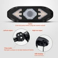 thumbnail image 2 of Luz trasera de bicicleta con señales de giro, control remoto inalámbrico, impermeable, recargable por USB, ultrabrillante, luz de advertencia de seguridad para uso nocturno., 2 of 5