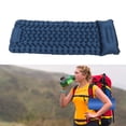 thumbnail image 4 of Inflating Sleeping Mat, Wear Resistant Inflatable Sleeping Pad  Sealing Foot Inflatable Tear Resistant Simple Operation  For Camping For Office Navy Blue, 4 of 8