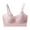 Pink, variant on QLEICOM Everyday Bras for Women, Women's Comfort Lift Wirefree Bra Lace Comfortable Breathable Bra Underwear No Rims Bras No Underwire Pink Cup 46/105BC