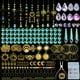 thumbnail image 1 of Kit de arte y manualidades IcoSamro, 400 unidades, atrapasoles de cristal DIY, 1 of 8