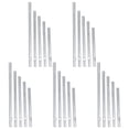 thumbnail image 1 of 25 piezas de tubo de aluminio para carillón de viento, accesorios para hacer carillón de viento, tubo de aluminio, 1 of 5
