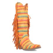 Dingo Womens Hot Tamale Southwest Snip Toe Cowboy Tall Boots