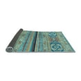 thumbnail image 2 of Ahgly Company Indoor Rectangle Abstract Light Blue Modern Area Rugs, 8' x 10', 2 of 4