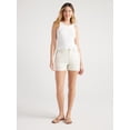 thumbnail image 2 of Free Assembly Women’s Mid-Rise Chino Shorts, 3.25” Inseam, Sizes 0-20, 2 of 5
