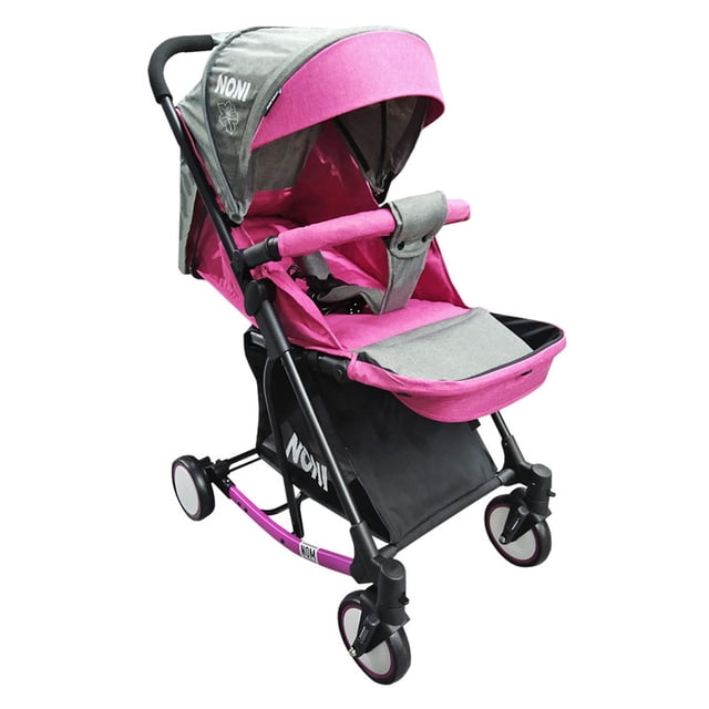 Carriola Mecedora Angelin Noni Rosa/Gris