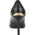 thumbnail image 3 of Calvin Klein Womens Gayle Patent Leather Pointed Toe Heels, 3 of 5