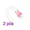 2PCS Infant Nose Cleaner New Born Baby Safety Nose Cleaner Vacuum Suction Nasal Aspirator Flu Protection Accessories