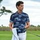 thumbnail image 3 of Fotbe Starry Sky Camiseta Polo de Golf para Hombre con Estampado – Camisa Deportiva Transpirable con Cuello Abotonado-Large, 3 of 6
