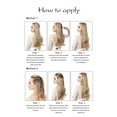 thumbnail image 6 of Invisible Wire Hair Extensions Long Wavy Curly Synthetic Adjustable Headband Extension for Women 18 inch, 6 of 6