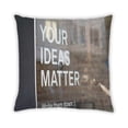 thumbnail image 2 of Ahgly Company Quotes Coussin d'Extérieur, 18 Pouces par 18 Pouces, 2 of 6