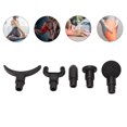 thumbnail image 4 of Percussion Massage Head, 5pcs 0.7 Inch Replaceable Massager Head Portable EVA  for Hips for Waist, 4 of 8