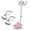 Pink, variant on Sunny Health & Fitness Stair Stepper for Home with Handlebar, Fit Bands & Free SunnyFit® App, SF-S023056