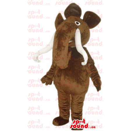 Brown elephant cartoon character SPOTSOUND Mascot fancy dress - Elephant  mascots | Walmart Canada
