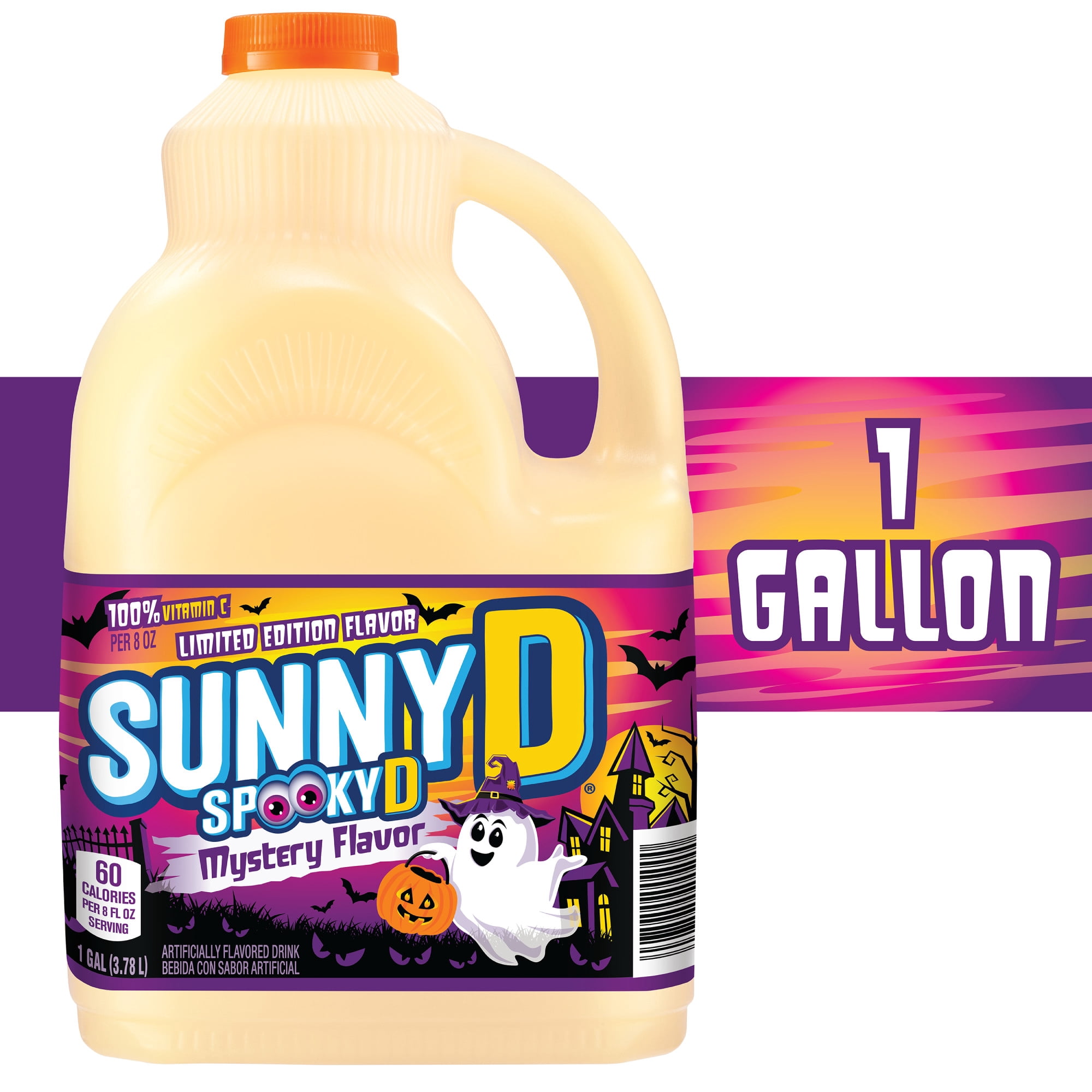 SUNNYD SpookyD Juice Drink, 1 Gallon Bottle