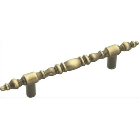Hickory Hardware P127-AB 3 In. Cavalier Antique Brass Cabinet Pull