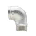 thumbnail image 4 of Thrifco Plumbing 8917044 1-1/4 90 Street Elbow Stainless Steel, 4 of 6