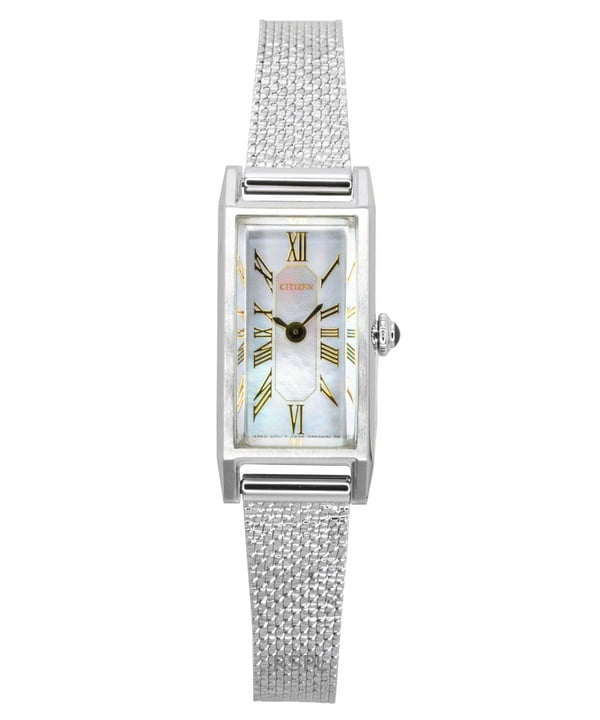 Citizen Eco-Drive Crystal Mother of Pearl Dial Ladies Watch EM0843