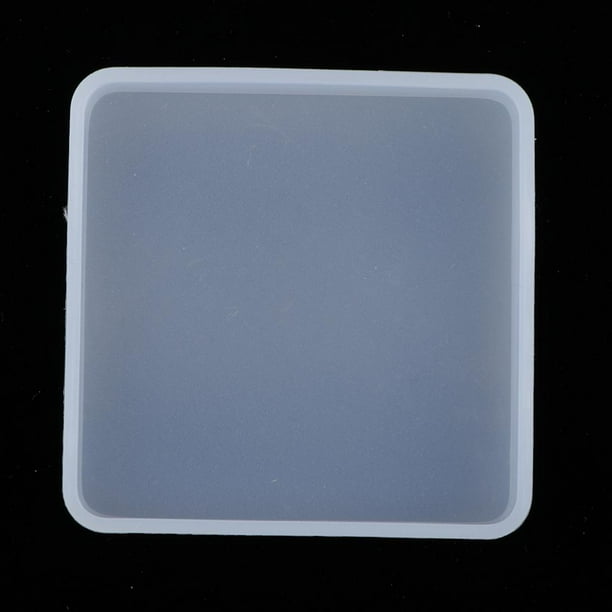 Coaster Cup Mat / Cuadrado de Silicona DIY Fundición de Resina - Cuadrado 8cm BLESIY posavasos molde de silicona para resina