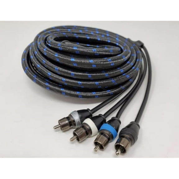 Sky High Audio 4-Channel Triple Shielded RCA - 12ft