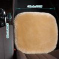thumbnail image 4 of Funda de asiento de coche OGLAND Fluffy, piel de oveja genuina de Australia, 4 of 8
