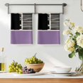 thumbnail image 3 of Purple Black Kitchen Towels Set of 4, Farmhouse Striped Modern Abstract Art Absorbent Dish Towels for Kitchen, Microfiber Hand Towel, Quick Drying Tea Towel for Cleaning Decorative Dishcloths, 3 of 7