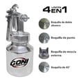 thumbnail image 3 of Pistola Pintar Baja Presion Vaso Boquillas 4en1 Pintura Goni Goni Modelo Estilo Tipo, 3 of 4