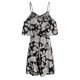thumbnail image 4 of Vestido de tirantes de jersey de gasa con estampado sexy a la moda para mujer Pompotops qyievc1257, 4 of 9