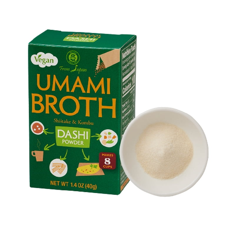 MUSO FROM JAPAN: Umami Broth Vegan Dashi Powder, 1.40 oz - Walmart.com