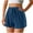Navy, variant on SHTXOZHI Womens Casual Shorts Summer Drawstring Elastic Waist Shorts Pull On Shorts with Pockets