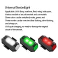 thumbnail image 1 of Langgg Motorcycle Anti-collision USB Rechargeable Warning Light Flashing Lamp Signal Cycling Accessory Motorbike Bicycles, 1 of 6