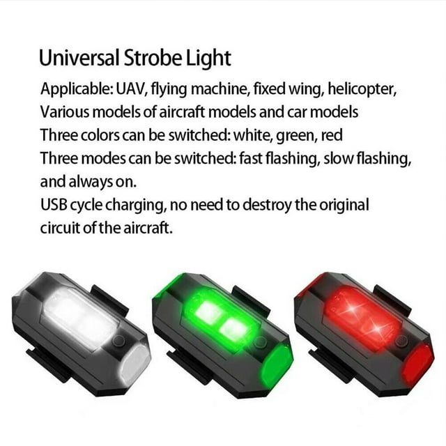 Langgg Motorcycle Anti-collision USB Rechargeable Warning Light Flashing Lamp Signal Cycling Accessory Motorbike Bicycles