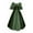 01-Army Green, variant on Womens Victorian Dress off The Shoulder Medieval Renaissance Dress with Corset Vintage Long Dress Flare Sleeve Vintage Ball Gown