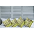 thumbnail image 2 of Ambesonne Forest Throw Pillow Cover 4 Pack, Misty Spring Nature, 16", Green Beige, 2 of 7