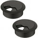 thumbnail image 1 of Pasacables para escritorio de 70 mm de diámetro - Juego de 1 guía para cables de escritorio de plástico negro - Hoja pasante para cables - Para una mayor organización y visión general en el lugar de, 1 of 4