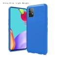 thumbnail image 3 of For Samsung Galaxy A52 5G TPU Gel Skin Flexible Skinny Case Cover - Blue, 3 of 3