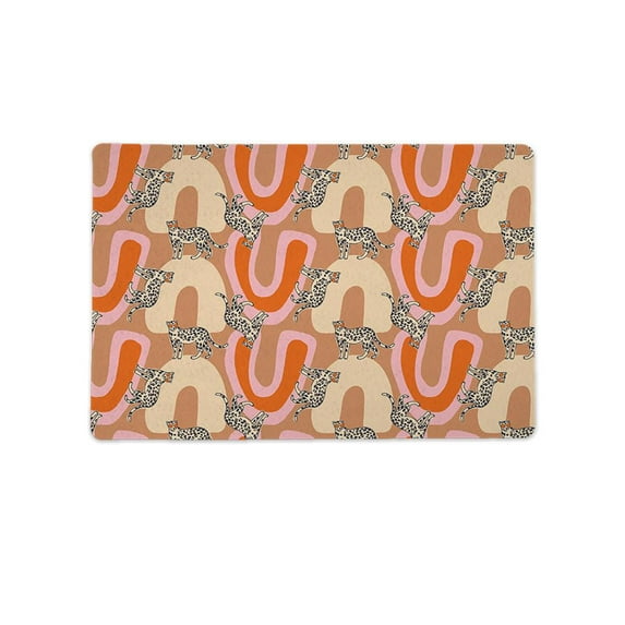 Leopards Pattern Mat Rectangle -Image by Shutterstock,