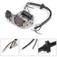 thumbnail image 3 of Motorcycle CDI Ignition Stator Magneto Plate for 50cc 70cc 90cc 110cc Dirt Bike, 3 of 5