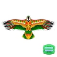 thumbnail image 1 of Lttoisl Large Big-Eyed Eagle Kite, 1.130m Line Outlet Bird Scarer, Realistic Plaid Cloth Hawk Design, Effective Crop Protection, Support Front Simulation Flying Bird Kite, 1 of 8