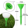 thumbnail image 3 of Ball Nail 50pcs Golf Ball Nail Tees para suministros de práctica de golfista (verde), 3 of 7