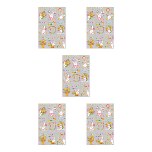 Yuarrent Decoración de fondo para ventana de Festival, suministros para fiestas, decoración de vacaciones, pegatina de vidrio estático, calcomanías de Type1 NO1 Yuarrent CBP272134