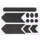 thumbnail image 1 of 1 Set of Bicycle Frame Protection Sticker Bike Frame Protection Tape Bike Frame Guard Sticker, 1 of 4