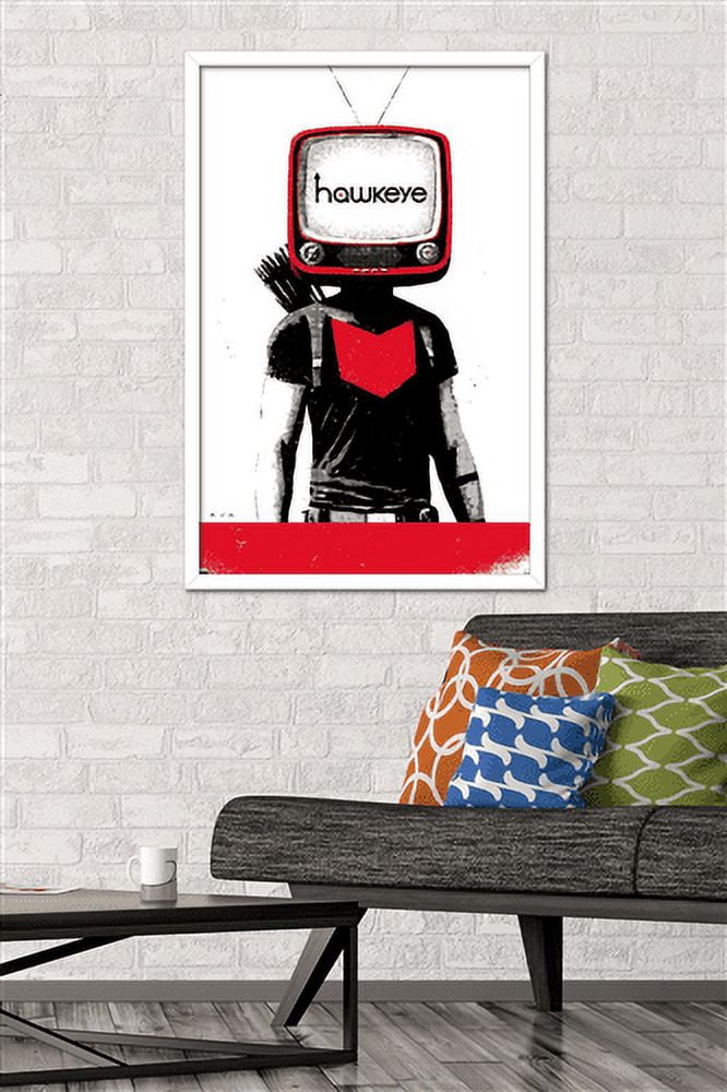 Marvel Comics - Hawkeye - Hawkeye #17 Wall Poster, 22.375" x 34", Framed