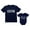 Blue, variant on Gun and Son of a Gun Daddy and Me Matching Set T-Shirt & Bodysuit Outfits Dad Navy X-Large / Son Navy Newborn (0-3M)