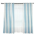 thumbnail image 3 of Vikakiooze Leaves Sheer Curtain Tulle Window Treatment Voile Drape Valance 1 Panel Fabric, 3 of 5