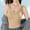 Beige, variant on Camisoles & Tanks camisoles for women for under clothes Suspended Vest With Chest Pad Women's Strapless Bra T Integrated Shirt With Chest Pad As A Base cotton camisoles for women
