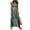 Black, variant on Retro Plaid Smocked Maxi Dresses for Women Casual Elegant Spaghetti Strap Flounce Long Flowy Dress Sundress Beige XXXL