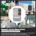 thumbnail image 2 of Arrancador de Motor Eléctrico Magnético, 220V 4KW 5.5HP Arrancador de Motor con Interruptor Magnético Trifásico o Monofásico., 2 of 5