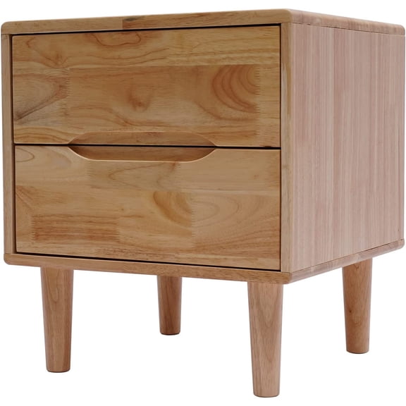 MONIPA Minimalism Modern Wood Nightstand Side Table Bedroom Storage Drawer Bedside End Table